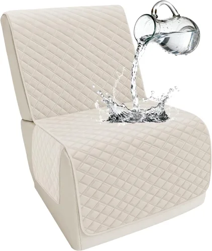 Miniatura 80 de Arfntevss Fundas para sofá seccional reclinable para sofá seccional en forma de L, funda antideslizante lavable para sofá reclinable con forma de L