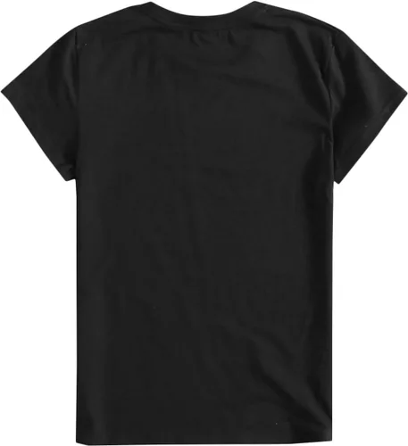 Miniatura 2 de SweatyRocks Camisetas con estampado de corazón para mujer, camisetas divertidas de manga corta para verano