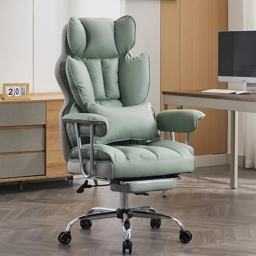 Miniatura 12 de Efomao Silla de oficina grande y alta, silla ejecutiva de respaldo alto resistente de 400 libras con asiento extra ancho de 23.6 pulgadas, silla