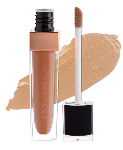Miniatura 11 de NATASHA MOOR: Liquid Magic Corrector – Máxima cobertura para ojeras – Larga duración, resistente al agua, vitamina E, libre de crueldad – Adecuado