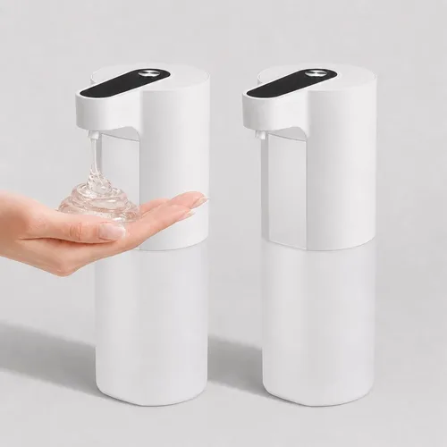 Miniatura 8 de Dispensador automático de jabón sin contacto, dispensador de jabón líquido y espumoso, dispensador de jabón de manos inteligente recargable por USB