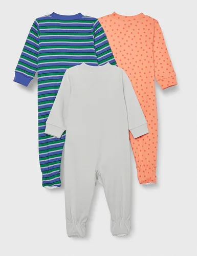 Miniatura 2 de Tienda Essentials Pijama unisex de algodón ajustado para niños pequeños y bebés, paquete múltiple