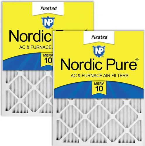 Miniatura 73 de Nordic Pure Filtros de aire para horno MERV 6 de 18 x 25 x 1 pulgadas (tamaño real: 17 1/2 x 24 1/2 x 3/4), color verde poliéster MERV 6, reduce