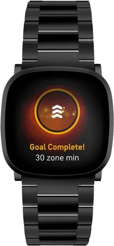Miniatura 2 de Correa de acero inoxidable compatible con Fitbit Versa 4 / Fitbit Sense 2 / Fitbit Versa 3 / Fitbit Sense, correas de reloj de metal ajustables