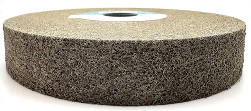 Miniatura 8 de EXL Rueda de Desbarbado - 6" x 1" x 1" 8S Fino - Carburo de Silicio - Rueda para Desbarbado, Acabado y Pulido de Metal - Convoluta - 09549-1 Pack