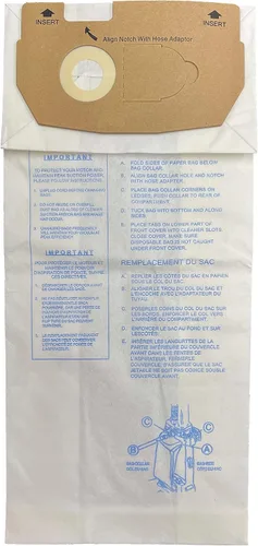 Miniatura 3 de EnviroCare Bolsas de polvo para aspiradora de microfiltración de repuesto para Eureka Style AA Victory y True HEPA verticales. Paquete de 9