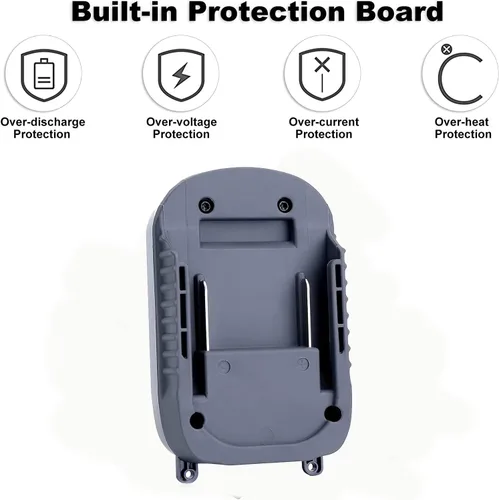 Miniatura 6 de Adaptador de Batería V7 V8 Compatible con Batería Dewalt 20V Convertido a Reemplazo para Batería Dyson V7 V8 Serie SV10 SV11 Animal Absolute