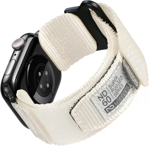Miniatura 24 de Nereides Compatible con Correa de Apple Watch Ultra 3/2/1, Correa Deportiva de Nylon con Diseño Tejido para 49 mm (L, Negro)
