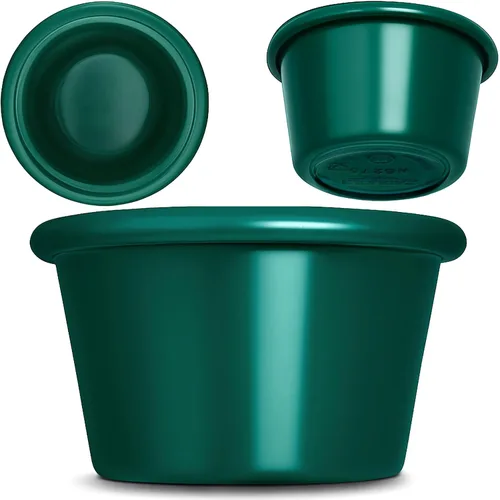 Miniatura 12 de Carlisle FoodService Products S27542 Ramekin de melamina liso, capacidad de 1.5 onzas, color hueso (caja de 48)