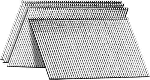 Miniatura 7 de Clavos de acabado en ángulo de calibre 16 de 20 grados, galvanizados de 1-1/4 pulgadas, 3000 unidades, para clavadora neumática y eléctrica