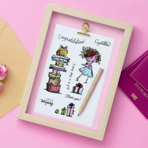 Miniatura 3 de Sellos transparentes para el día de San Valentín para decoración de tarjetas y suministros de álbumes de recortes, regalos de flores, sellos de goma