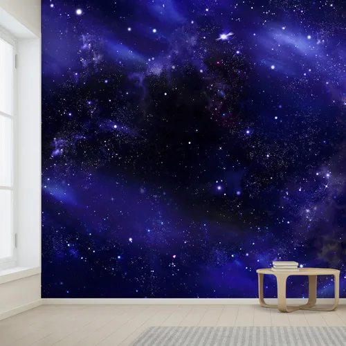 Miniatura 2 de wall26 - Cielo nocturno estrellado Espacio exterior profundo - Mural de pared extraíble Papel pintado autoadhesivo grande - 100x144 pulgadas Obra