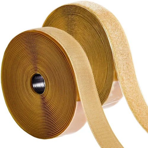 Miniatura 39 de Tiras adhesivas para tela (6 pies x 3/4 pulgadas), se pegan sin coser ni planchar, para ropa y cortinas, cinta de dobladillo de doble cara