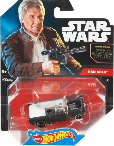 Miniatura 5 de Hot Wheels autos de personajes de Star Wars, Han Solo
