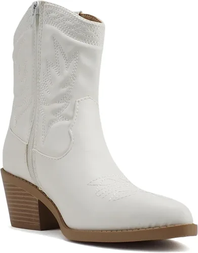 Miniatura 4 de SODA Picotee - Botas de tobillo cosidas para mujer