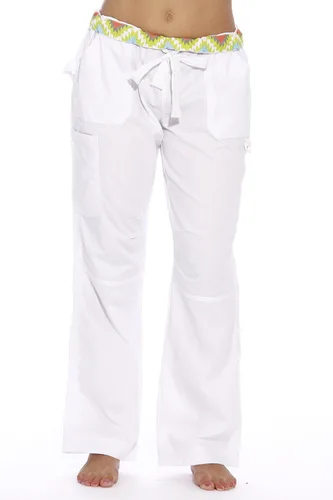 Miniatura 4 de Just Love Pantalones médicos sólidos para mujer