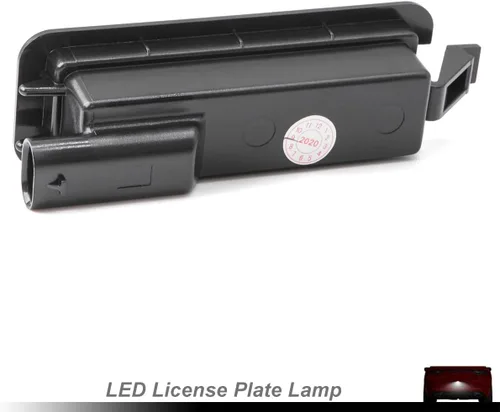Miniatura 3 de Cargador LED de placa de matrícula para 2015-2023 D0dge Charger y Challenger Chrysler 300 Pacifica Compass Xenón Blanco LED Luces de matrícula OEM #