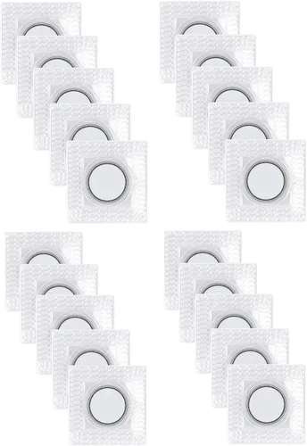 20 pares de broches de presión súper magnéticos de costura oculta, cierre de cartera de PVC oculto, broches magnéticos para ropa, bolsos,
