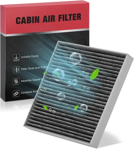 Miniatura 14 de BDFHYK 49357 Filtro de aire de cabina con carbón activado compatible con Mercedes-Benz AMG GT, C180, C200, C250, C300, C350, CLS350, CLS400, CLS500