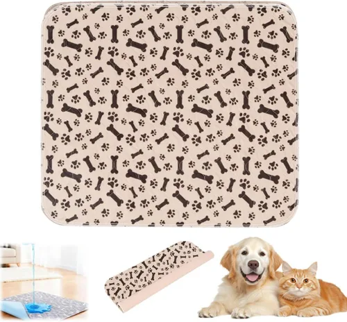 Miniatura 3 de Almohadillas lavables para orina para perros con feromonas, almohadillas reutilizables para cachorros, lavables para perros y gatos