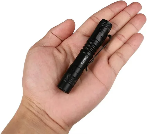 Miniatura 5 de Linternas LED ultra delgadas XP-1 XPE-R3 1000LM Mini Clip Lámpara Penlight antorcha alimentada por 1 x AAA 5pcs (batería no incluida)
