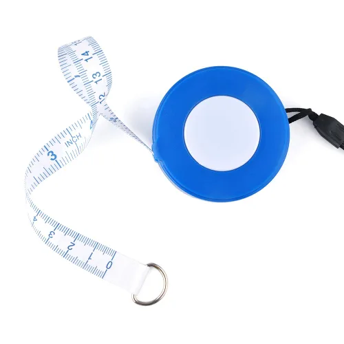 Miniatura 10 de WIN TAPE Cinta métrica retráctil negra de 80 pulgadas con cuerda negra Negro