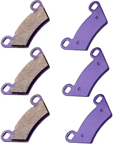 Miniatura 6 de SCITOO FA354 Pastillas de freno para Polaris Brutus 2013-2014 pastillas de freno traseras de fibra de carbono