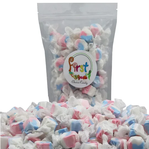 Miniatura 2 de Variedad de caramelos gourmet de agua salada (Patriótico americano rojo blanco azul, 1 libra)