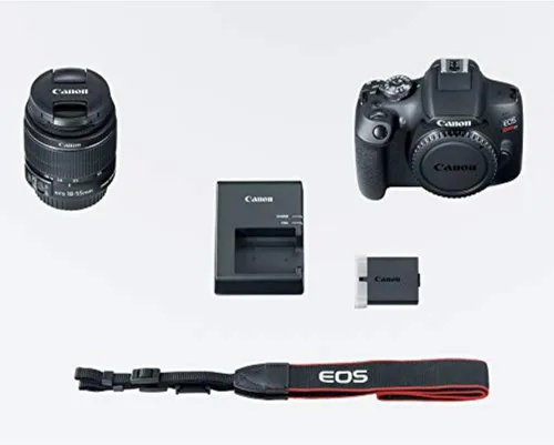 Miniatura 6 de Canon EOS Rebel T7 Cámara DSLR con lente de 18-55mm Wi-Fi integrado Sensor CMOS de 24.1 MP Procesador de imagen DIGIC 4+ y videos Full HD