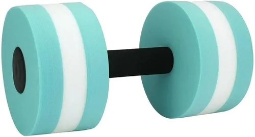 Miniatura 5 de Mancuernas de agua – Juego de 2 mancuernas de espuma para ejercicio aeróbico acuático, resistencia a la piscina, pesas de agua, equipo de fitness