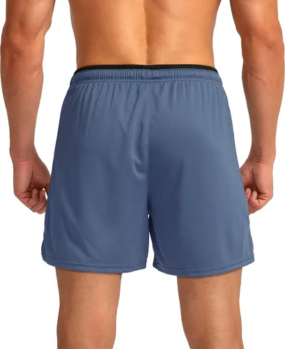 Miniatura 3 de G Gradual Pantalones cortos de correr para hombre con bolsillos con cremallera secado rápido gimnasio entrenamiento atlético pantalones cortos de 5