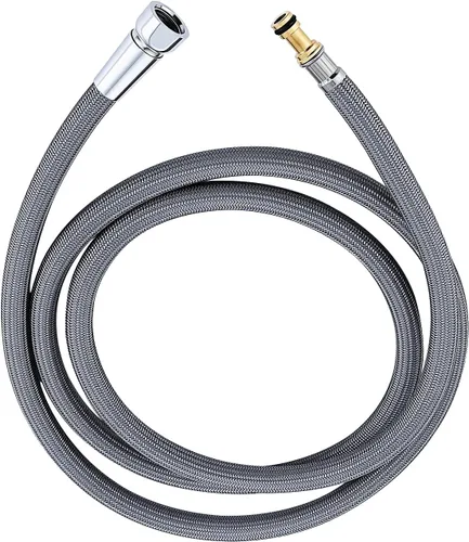 Miniatura 8 de 159560 Kit de manguera de repuesto compatible con grifos de cocina extraíbles Moen, reemplazo de manguera de grifo de conexión rápida de 59