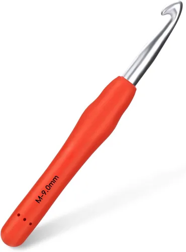 Miniatura 19 de SHWAKK Small Crochet Hook, 0.5 mm Lace Ergonomic Crochet Hook, Tiny Crochet Needles for Arthritic Hands, Knitting Needles with Soft Handle Beginners