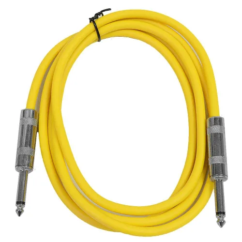 Miniatura 33 de Seismic Audio - SASTSX-2 - Cable TS de 2 pies de 1/4" para guitarra, instrumento o conexión, color púrpura