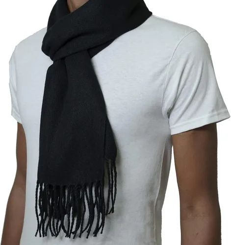 Miniatura 38 de Alpine Swiss Bufanda a cuadros para hombre, ultra suave, chal de invierno, cálido, ligero, para clima frío
