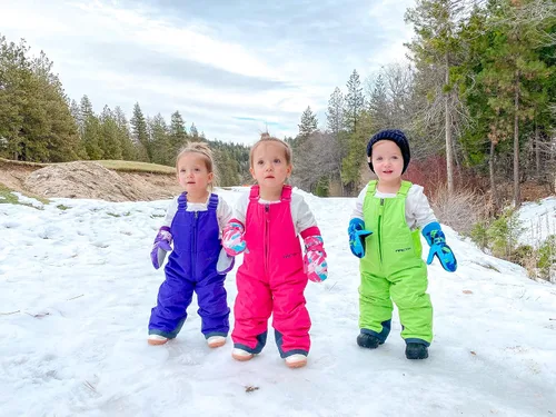 Miniatura 7 de Arctix Overoles para la nieve con peto alto para niños pequeños