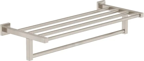Symmons 363TS-22-STN Duro - Toallero de pared con barra (22 pulg.) en níquel satinado