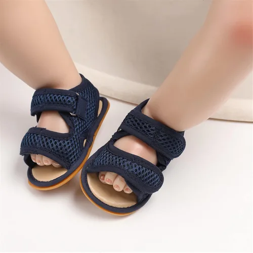 Miniatura 2 de RVROVIC Sandalias de primera calidad para bebés, niños y niñas, suela de goma antideslizante suave, zapatos de verano al aire libre para niños