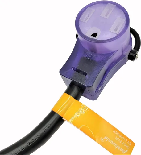 Miniatura 3 de Parkworld 885378 Cable adaptador EV NEMA TT-30P a 14-50R (solo para uso EV o Tesla, no para RV) (2 pies)