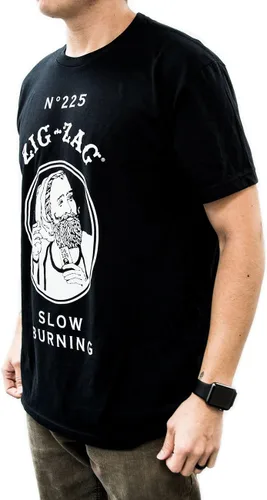 Miniatura 2 de ZIG-ZAG Camiseta Vintage Classic - Negro