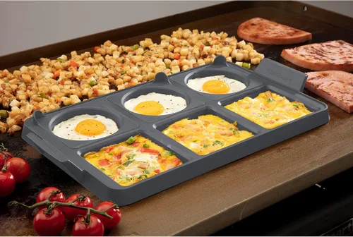 Miniatura 3 de Cuisinart CGR-600 Bandeja de 7 piezas para anillos de huevo