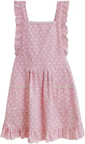 Miniatura 10 de Pañuelo con estampado floral, encantador, vintage, divertido, delantales para mujeres, niñas, pastel, jardín, pintura, delantales, diadema Delantal 7