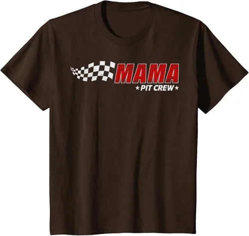 Miniatura 50 de Mama Pit Crew Race Car Birthday Family Matching Pit Crew Camiseta