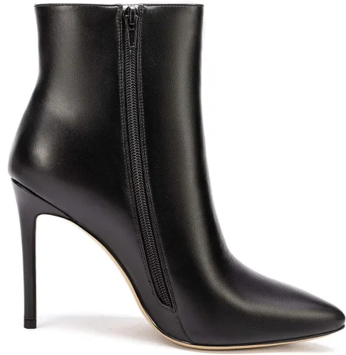 Miniatura 3 de Castamere Botines de tacón alto para mujer, puntera puntiaguda, con hebilla de aguja, tacón de aguja de 3.9 in