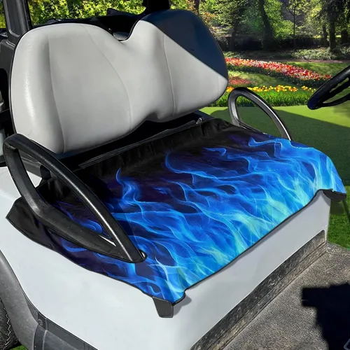 Miniatura 42 de Yewattles Universal personalizado carrito de golf cubierta de asiento de verano al aire libre Anti-caliente Club Coche Coche Manta Green Lawn Golf