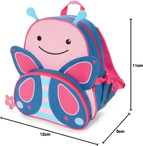 Miniatura 15 de Skip Hop - Mochila para preescolar, colección Zoo, para niños pequeños de 3 a 4 años, diseño de llama