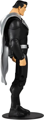 Miniatura 5 de McFarlane Toys DC Multiverse Superman Black Suit Variant (Superman: The Animated Series) Figura de acción de 7 pulgadas con accesorios