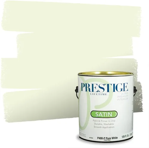 Miniatura 13 de PRESTIGE Pinturas Pintura interior e imprimación en uno, 1 galón, cáscara de huevo, aventura