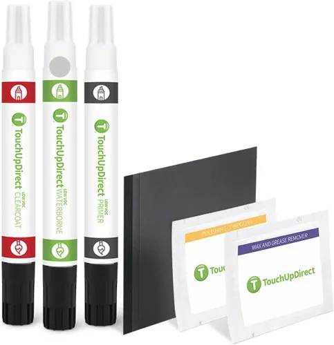 Miniatura 106 de TouchUpDirect NH-578 Taffeta White compatible con Pintura de retoque Honda Exact Match en aerosol - Kit esencial Tafetán Blanco