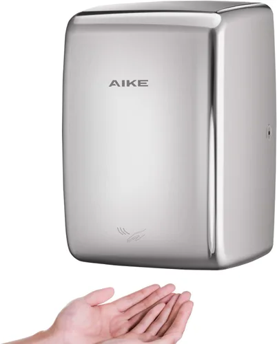 Miniatura 9 de AIKE UL aprobado compacto Jet secador de manos con cable duro, 1350W 120V negro mate modelo AK2803D